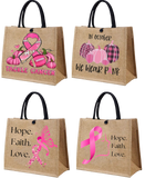 Breast Cancer Awareness Tote Bags