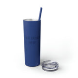 Skinny Tumbler with Straw, 20oz