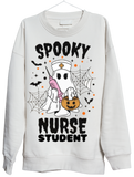 Spooky Nurse/Student Sweatshirt