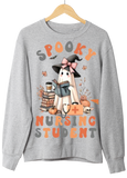 Spooky Nursing Student Halloween Sweatshirt