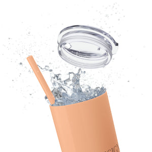 Skinny Tumbler with Straw, 20oz