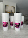 Custom Styrofoam cups