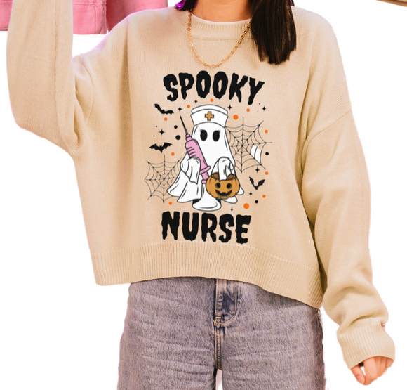 Spooky Nurse/Student Sweatshirt