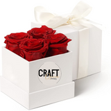 4 Pcs Preserved Rose Box