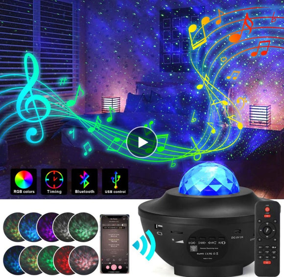 Starry Sky Projector Star Night Light Projection Colorful